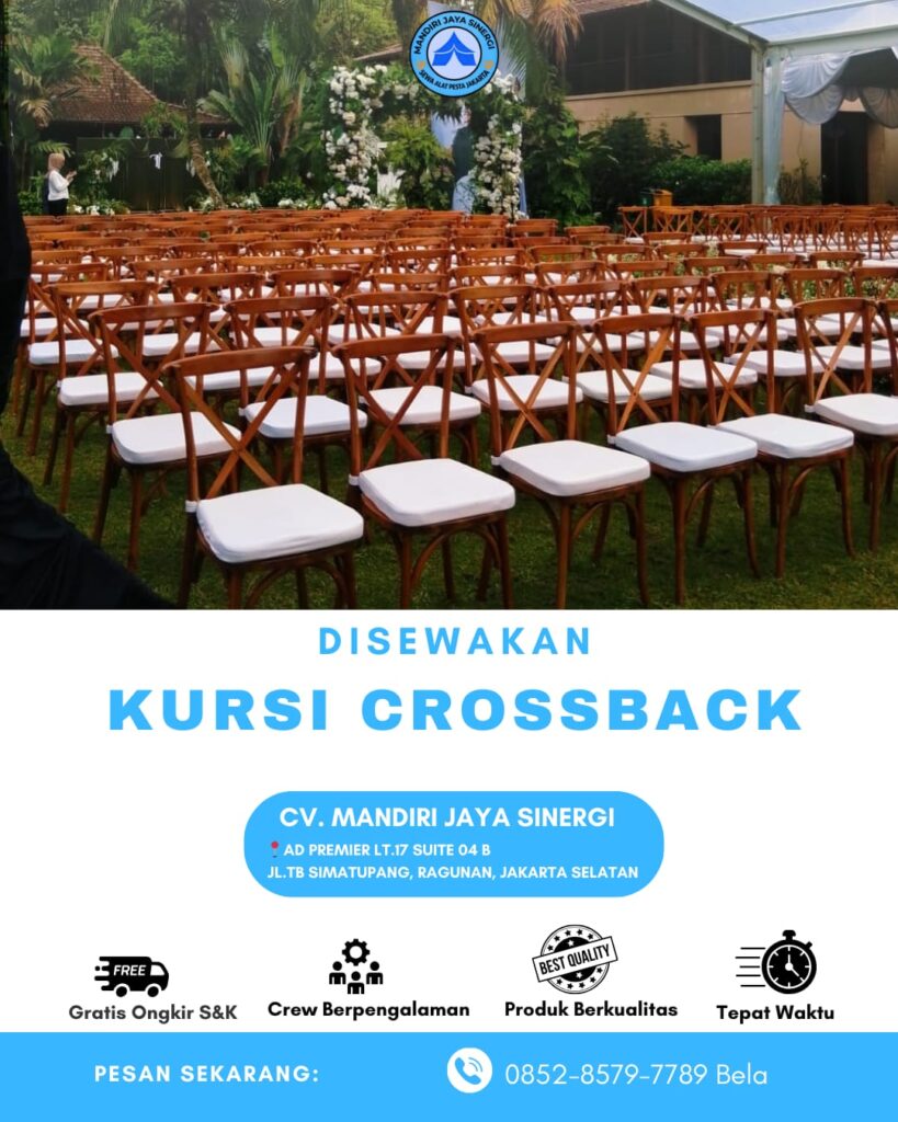 SEWA KURSI EVENT BERKUALITAS