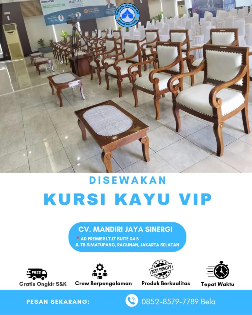KURSI KAYU VIP