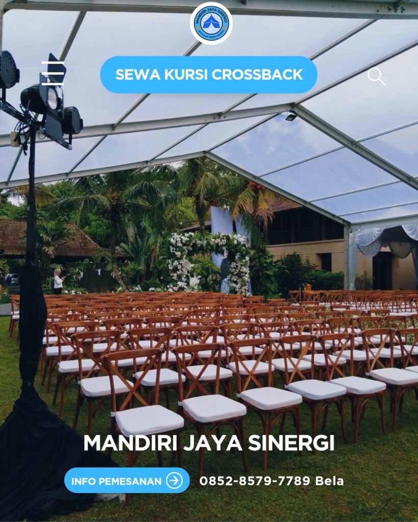 SEWA KURSI CROSSBACK AREA JABODETABEK