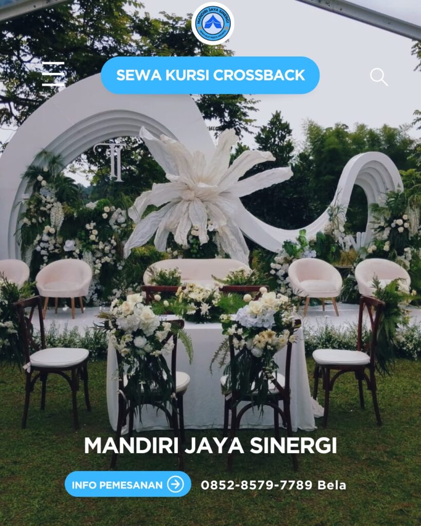 SEWA KURSI CROSSBACK AREA JABODETABEK