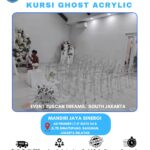 SEWA KURSI GHOST ACRYLIC UNTUK EVENT WEDDING JAKARTA