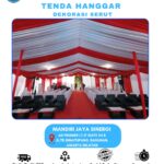 SEWA TENDA HANGGAR DEKORASI SERUT UNTUK AREA JABODETABEK
