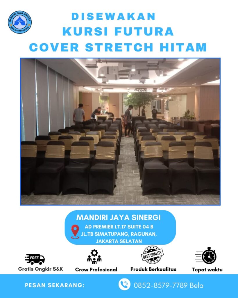 kursi futura cover hitam