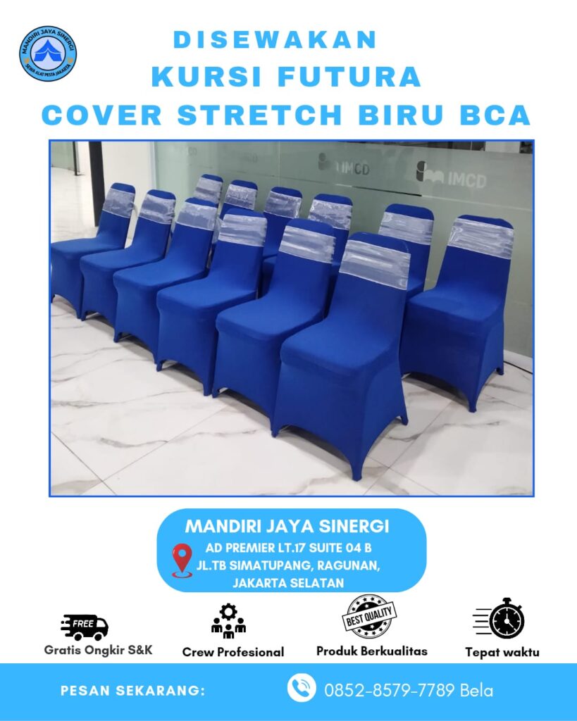 kursi futurs cover biru bca