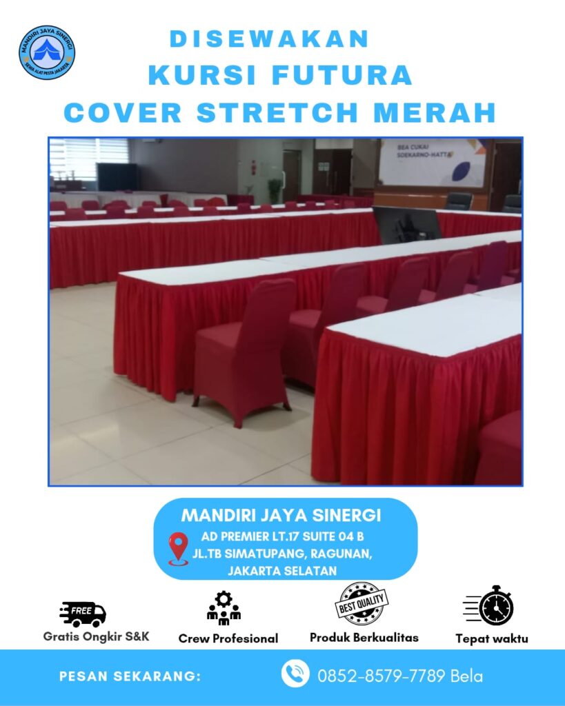 kursi futura cover merah