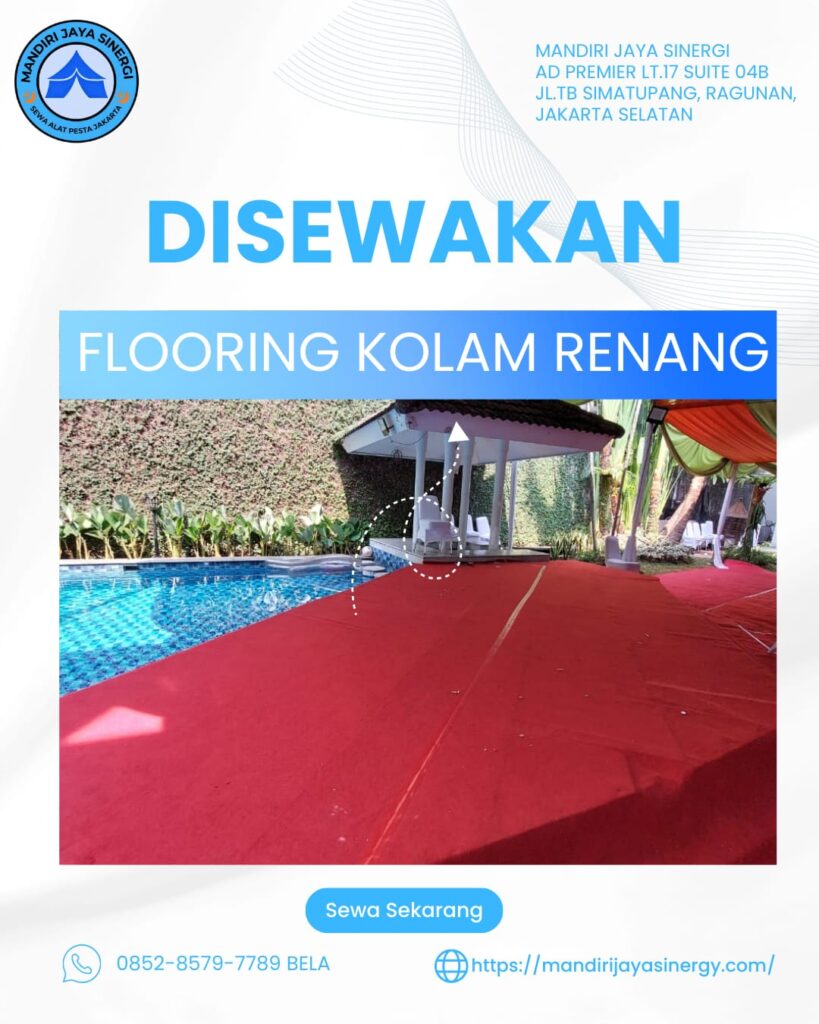 SEWA FLOORING KOLAM RENANG JAKARTA
