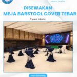 SEWA MEJA BARSTOOL COVER TEBAR AREA JAKARTA