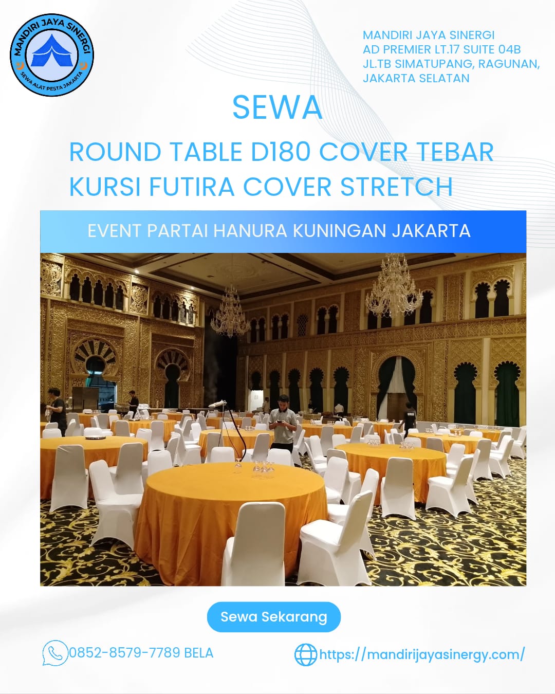 SEWA ROUND TABLE D180 EVENT PARTAI HANURA JAKARTA