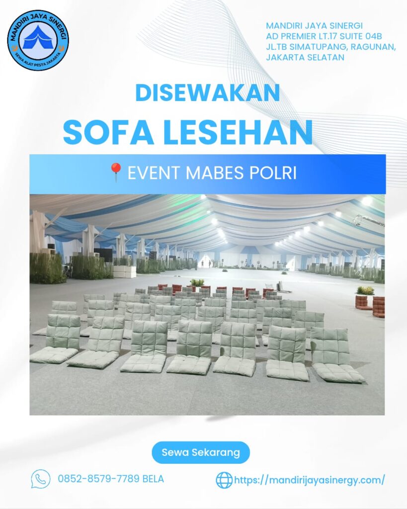 SEWA SOFA LESEHAN BERKUALITAS JAKARTA SELATAN