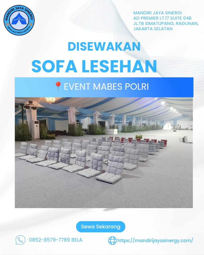 SEWA SOFA LESEHAN BERKUALITAS JAKARTA SELATAN