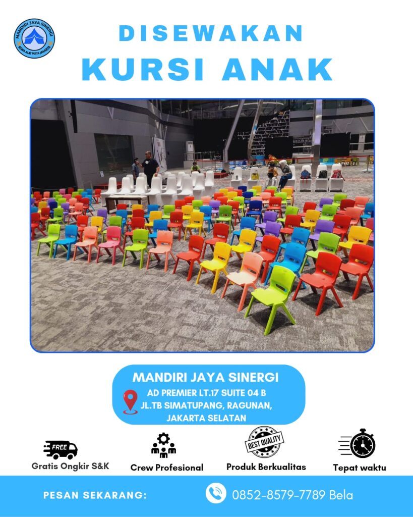 RENTAL KURSI ANAK AREA JAKARTA