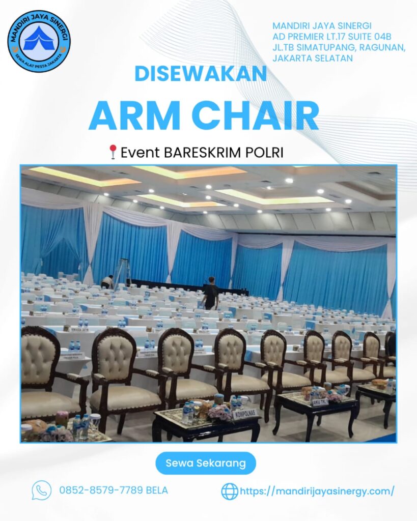 SEWA KURSI ARM AREA JAKARTA