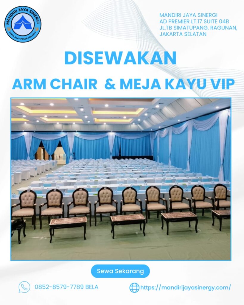 SEWA KURSI ARM AREA JAKARTA