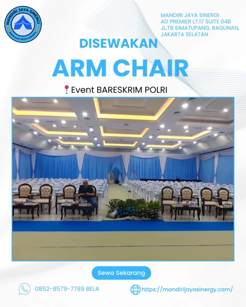 SEWA KURSI ARM AREA JAKARTA