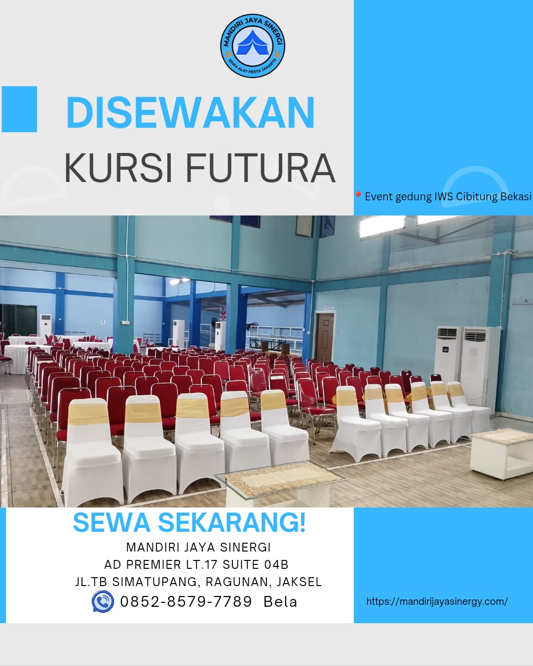 SEWA KURSI FUTURA MERAH JAKARTA