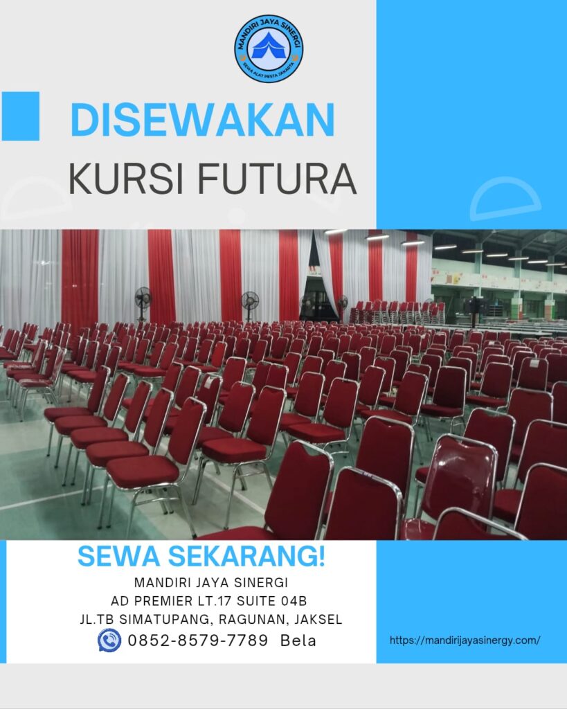 SEWA KURSI FUTURA MERAH JAKARTA 