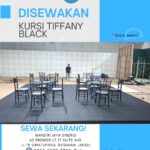 SEWA KURSI TIFFANY BLACK JABODETABEK