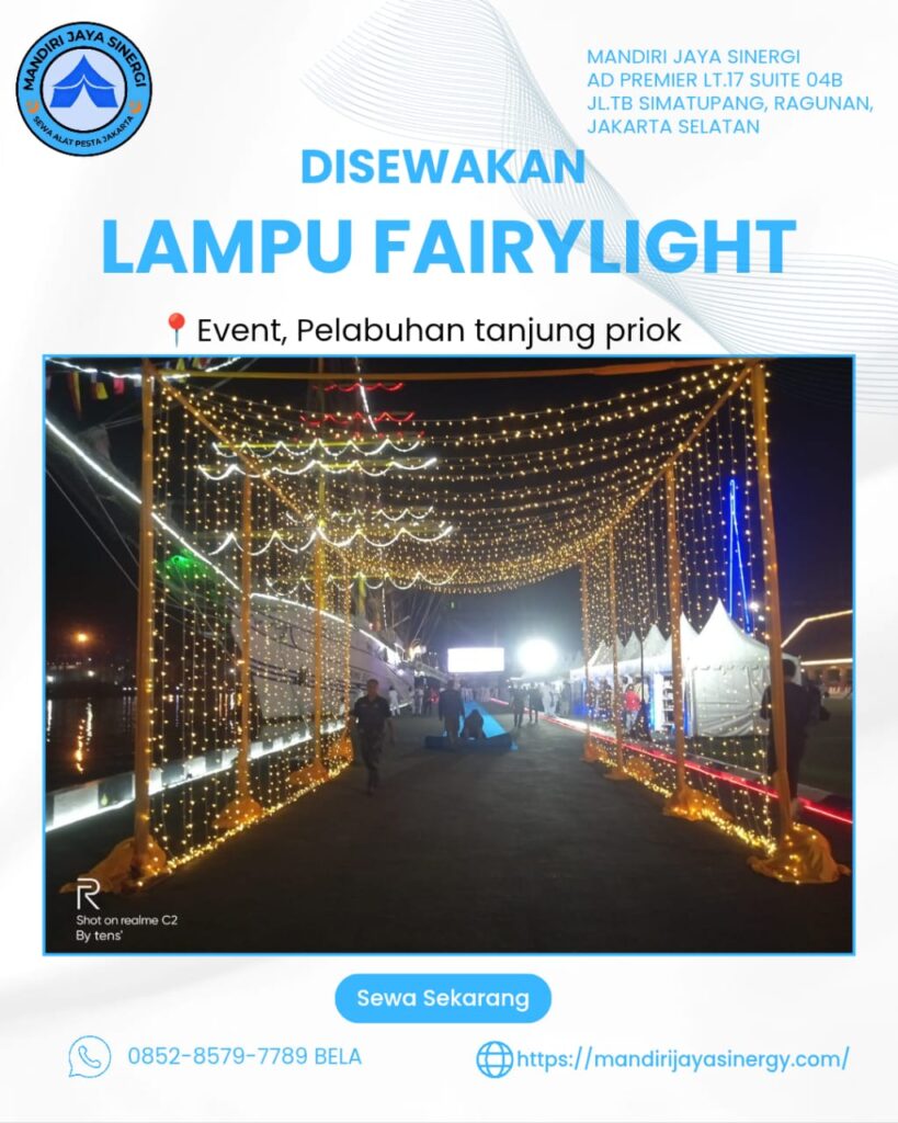 SEWA LAMPU FAIRYLIGHT JAKARTA UTARA
