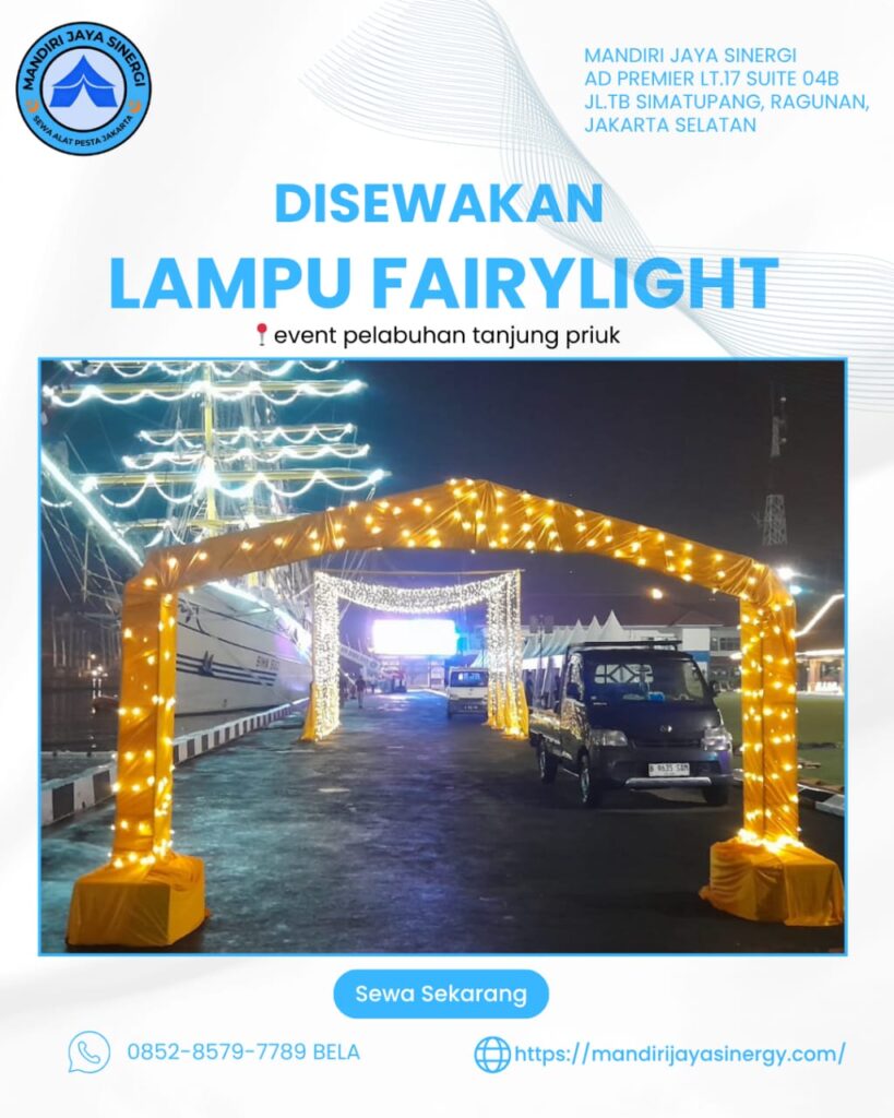 SEWA LAMPU FAIRYLIGHT JAKARTA UTARA