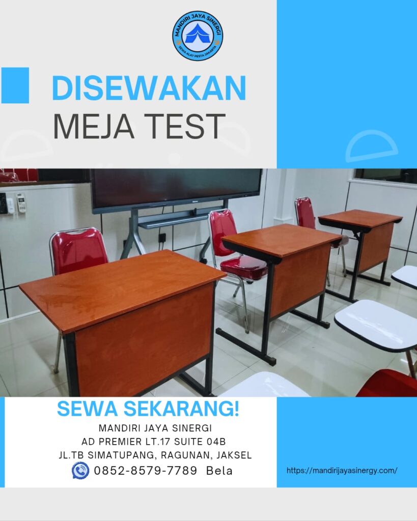 SEWA MEJA TEST AREA JABODETABEK