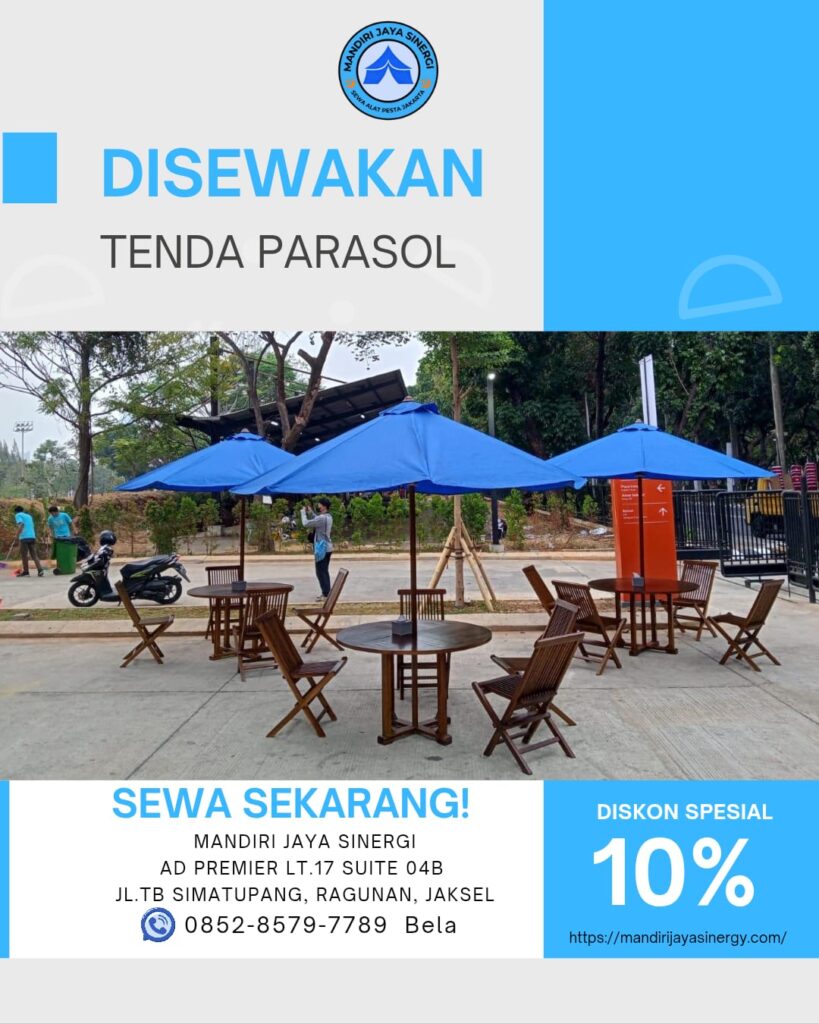 SEWA TENDA PARASOL JAKARTA SELATAN