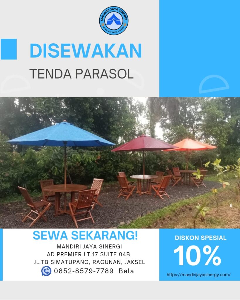 SEWA TENDA PARASOL JAKARTA SELATAN