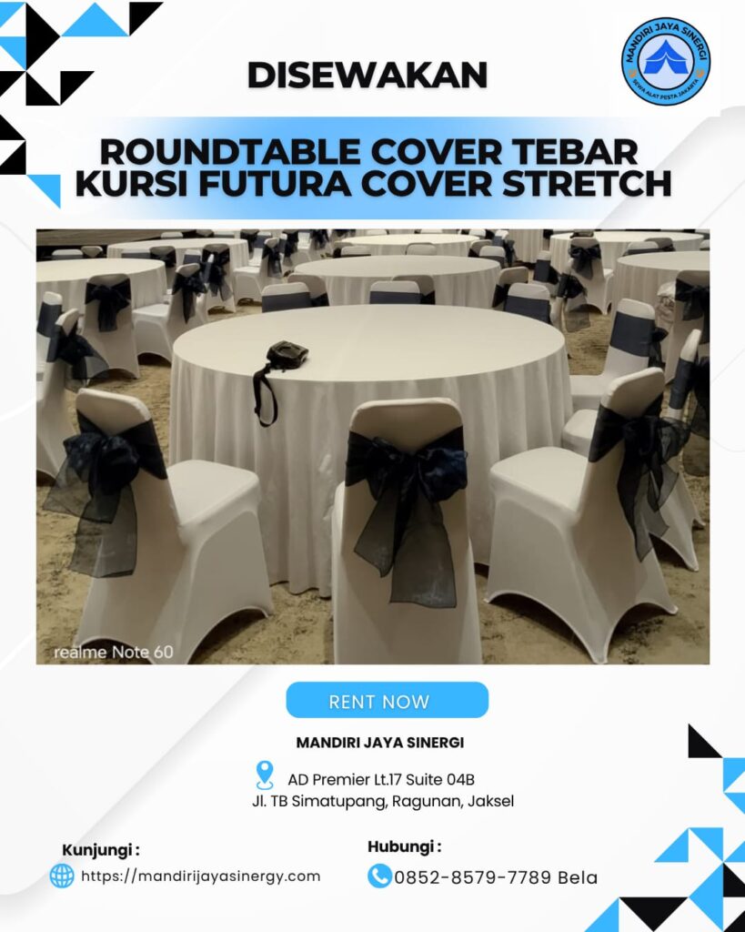 PUSAT SEWA ROUNDTABLE DAN KURSI FUTURA MURAH AREA JAKARTA