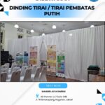 SEWA DINDING TIRAI PUTIH AREA JAKARTA