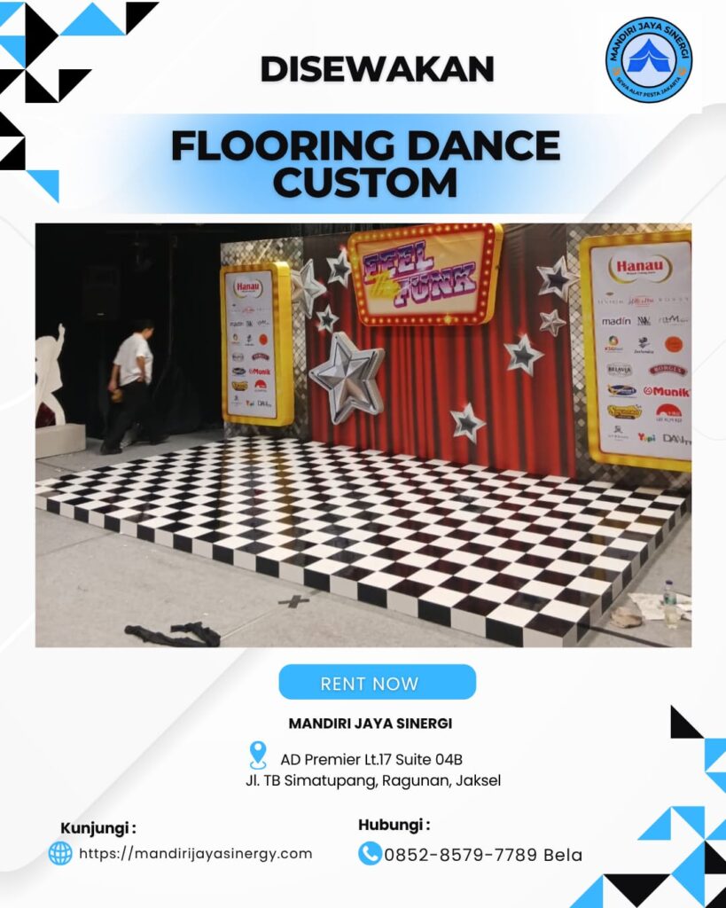 SEWA FLOORING DANCE CUSTOM TERBAIK SEJABODETABEK