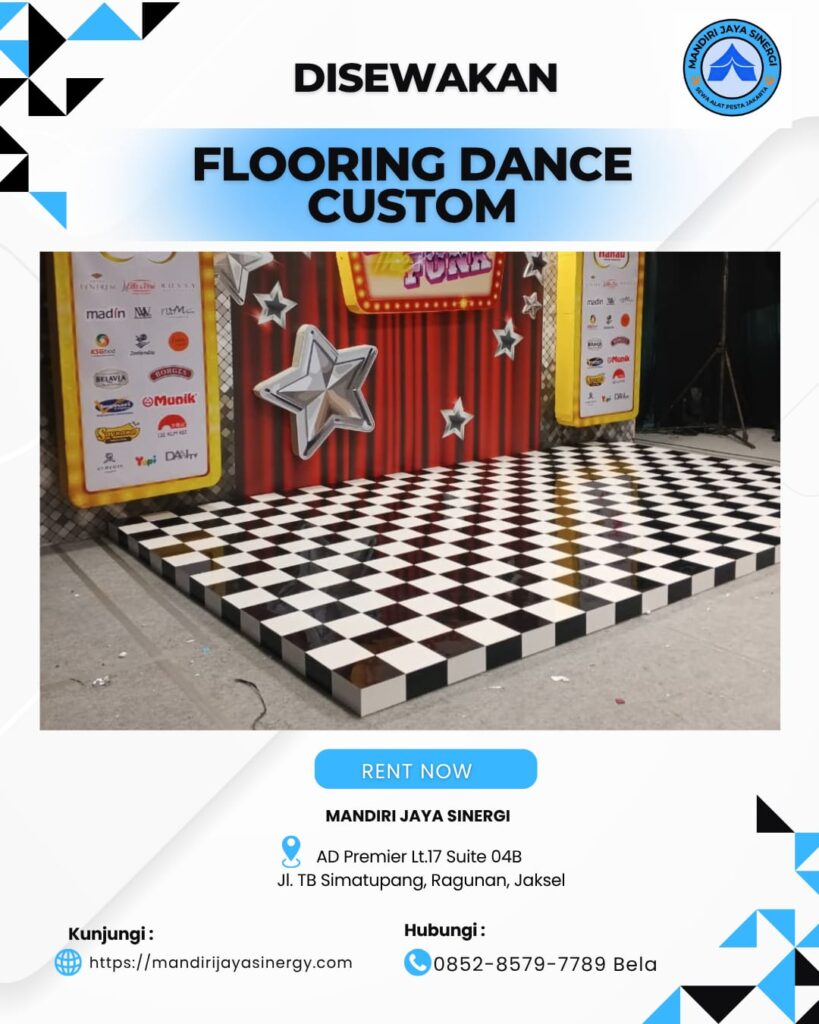 SEWA FLOORING DANCE CUSTOM TERBAIK SEJABODETABEK