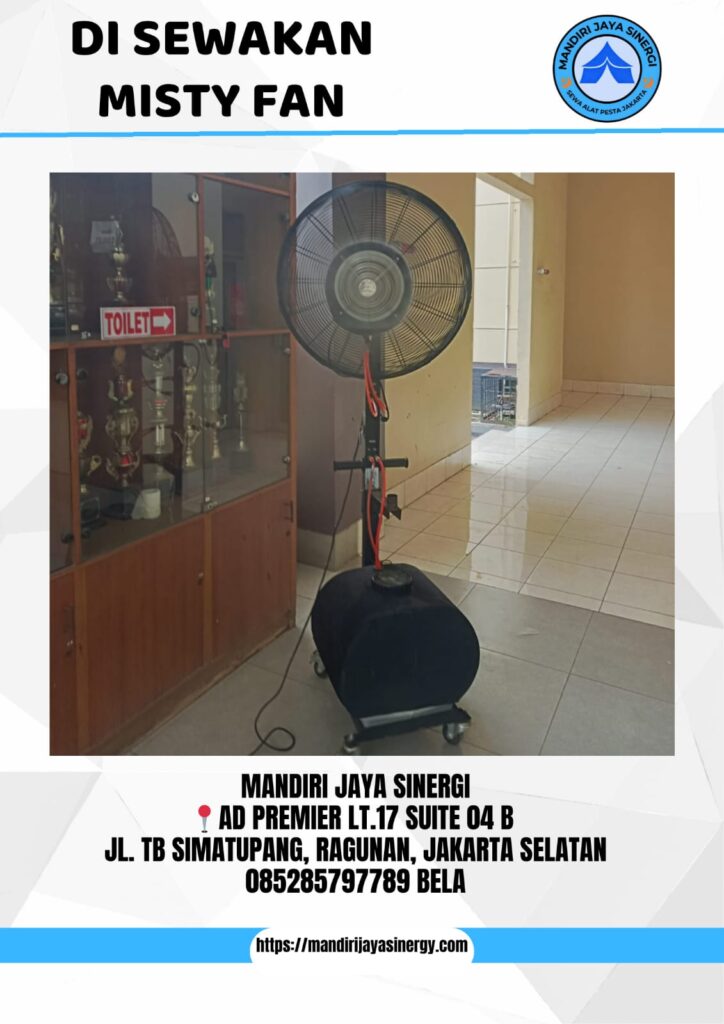 SEWA MISTY FAN MURAH AREA JAKARTA