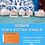SEWA SOFA KOTAK SINGLE EVENT BARESKRIM POLRI JAKARTA