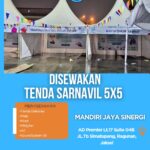 SEWA TENDA SARNAVIL 5x5 EVENT PT UNILEVER CIKARANG