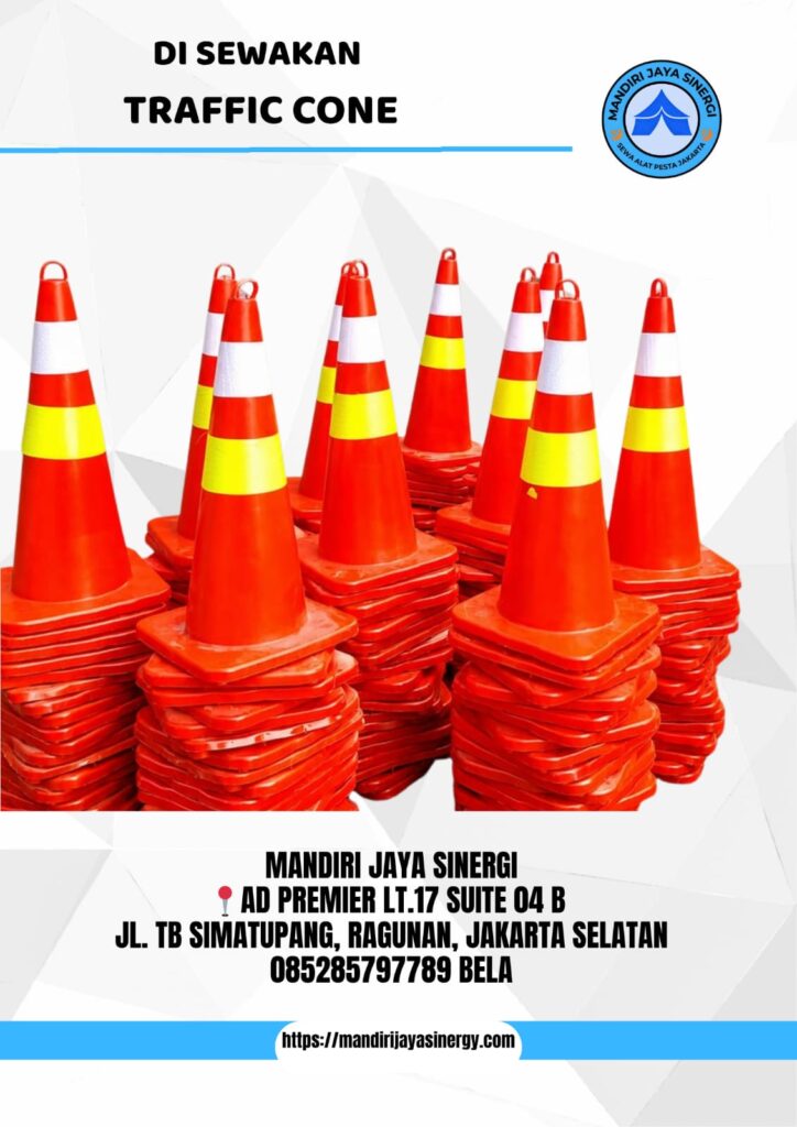 TEMPAT SEWA TRAFFIC CONE AREA JABODETABEK