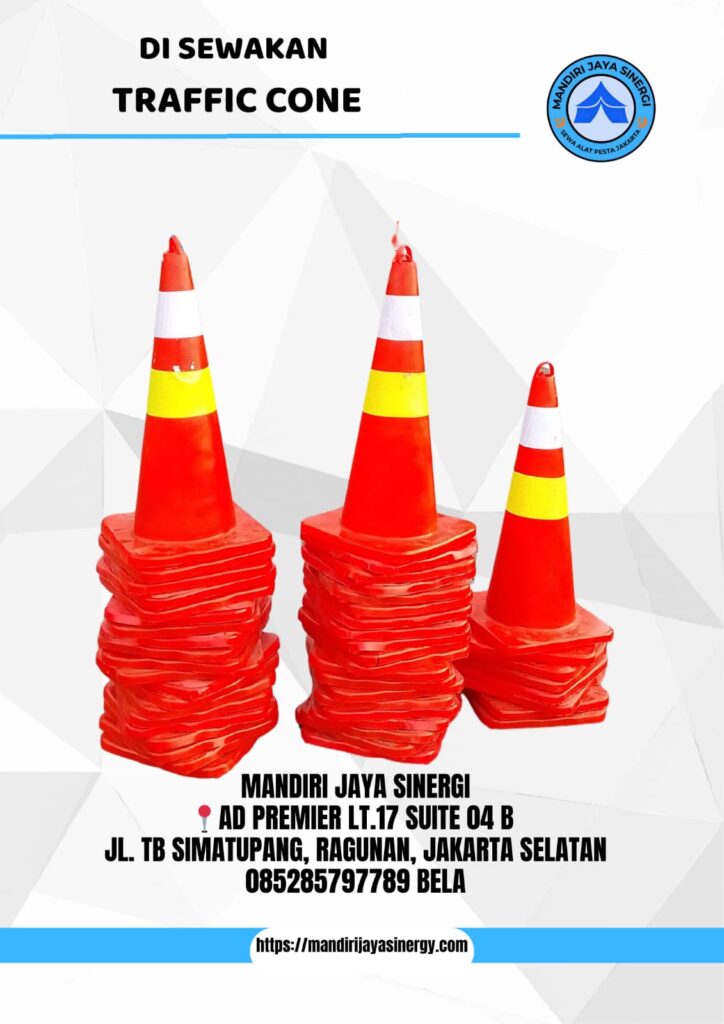 TEMPAT SEWA TRAFFIC CONE AREA JABODETABEK