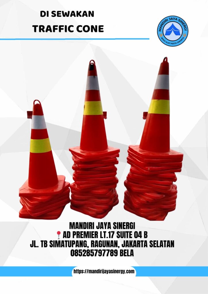 TEMPAT SEWA TRAFFIC CONE AREA JABODETABEK