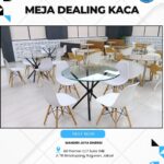 SEWA MEJA DEALING KACA UNTUK ACARA PROFESIONAL DAN BERKELAS