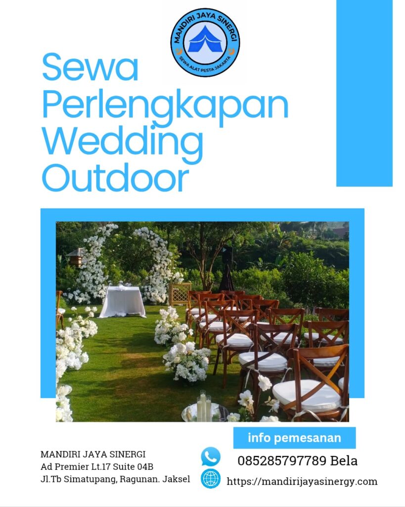 SEWA PERLENGKAPAN WEDDING OUTDOOR JABODETABEK