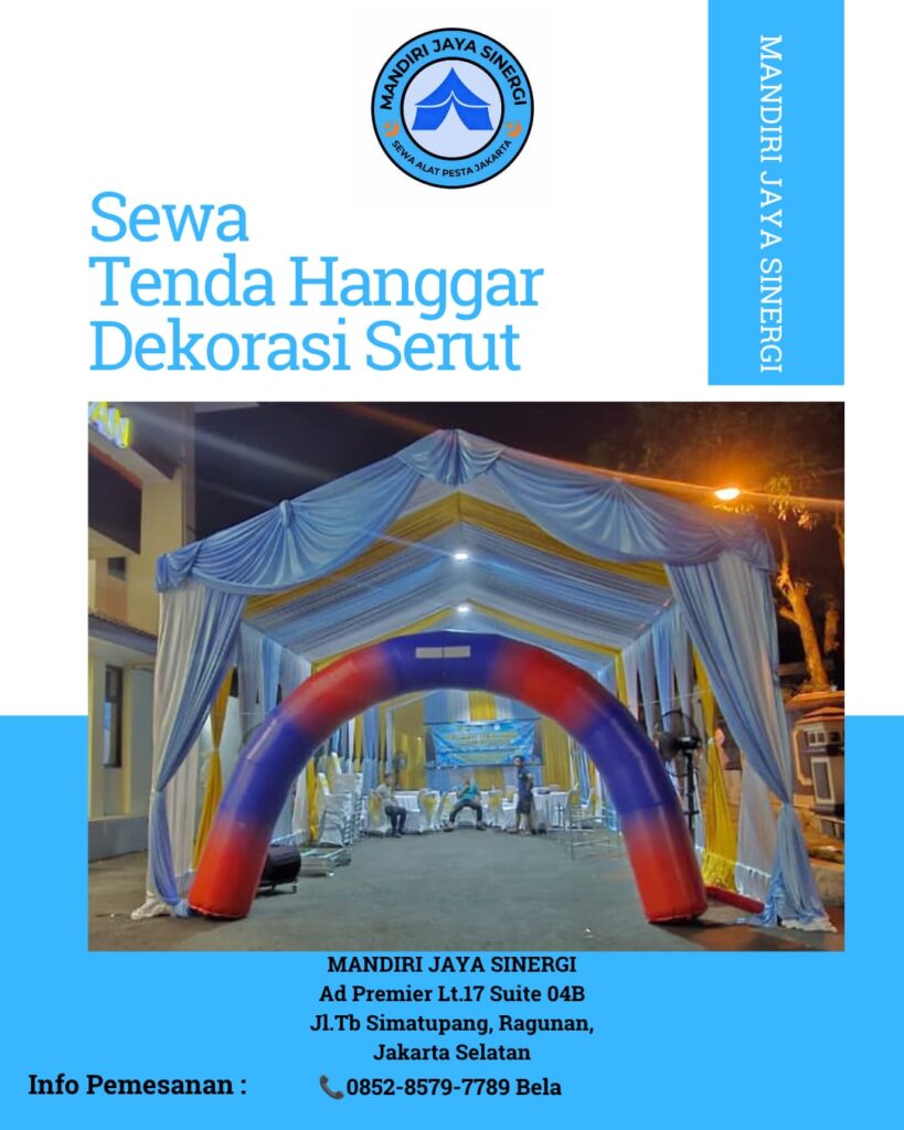 SEWA TENDA HANGGAR BERKUALITAS UNTUK AREA JAKARTA