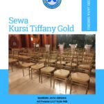 Sewa Kursi Tiffany Gold Jakarta Selatan Untuk Acara Elegan Dan Berkelas