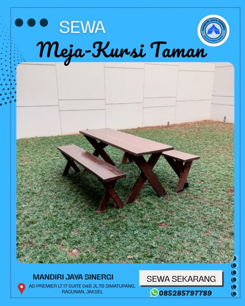 RENTAL MEJA KURSI TAMAN JABODETABEK