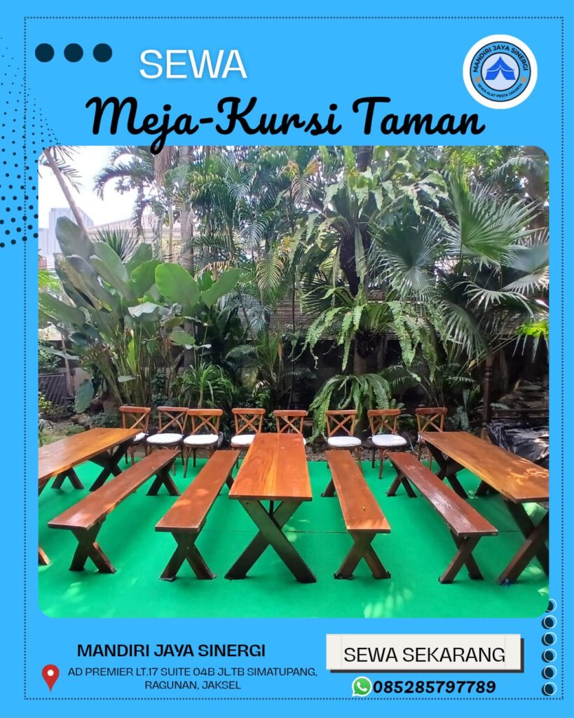 RENTAL MEJA KURSI TAMAN JABODETABEK