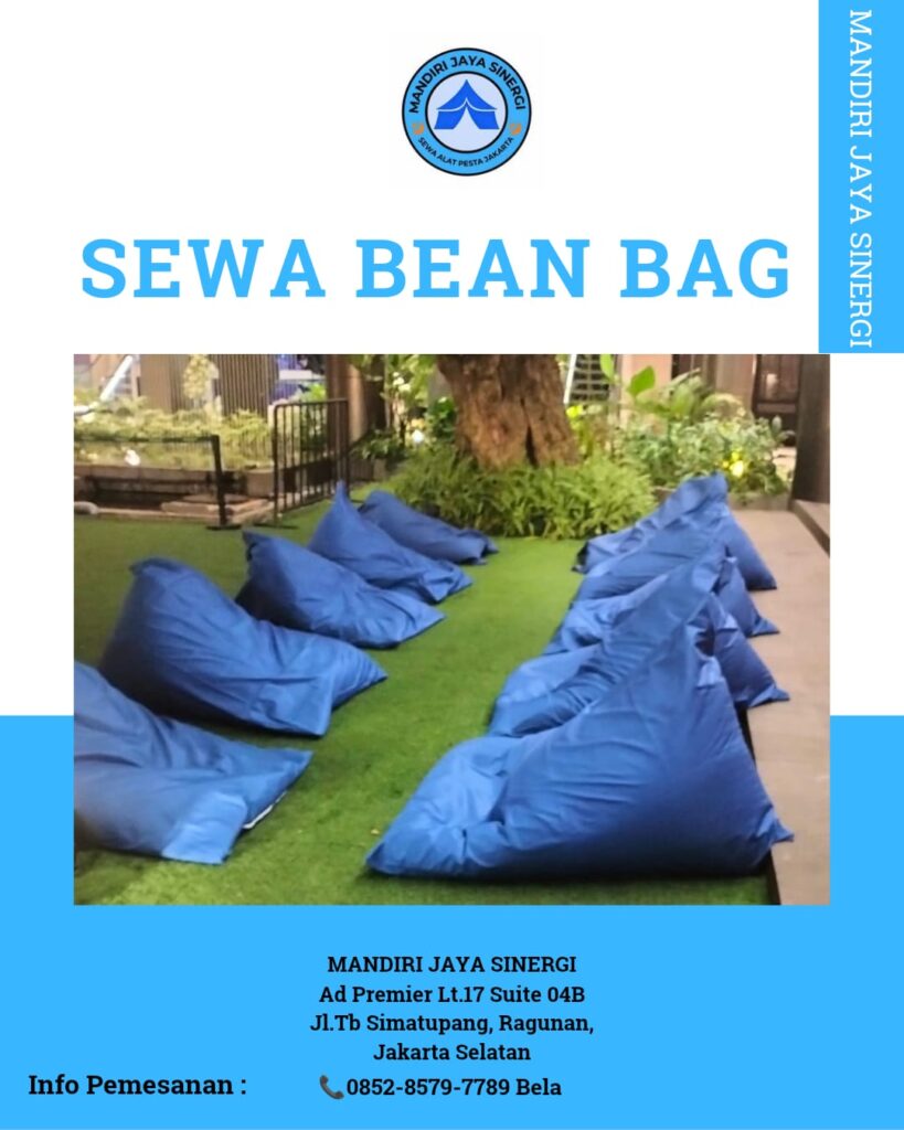 SEWA BEAN BAG JAKARTA UNTUK BERBAGAI KEBUTUHAN EVENT
