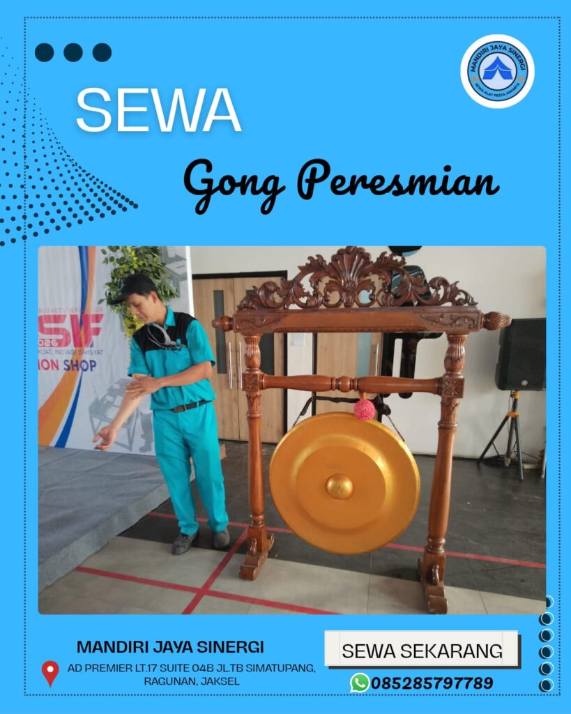 SEWA GONG PERESMIAN AREA JAKARTA