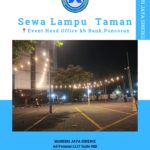 SEWA LAMPU TAMAN UNTUK EVENT OUTDOOR JAKARTA