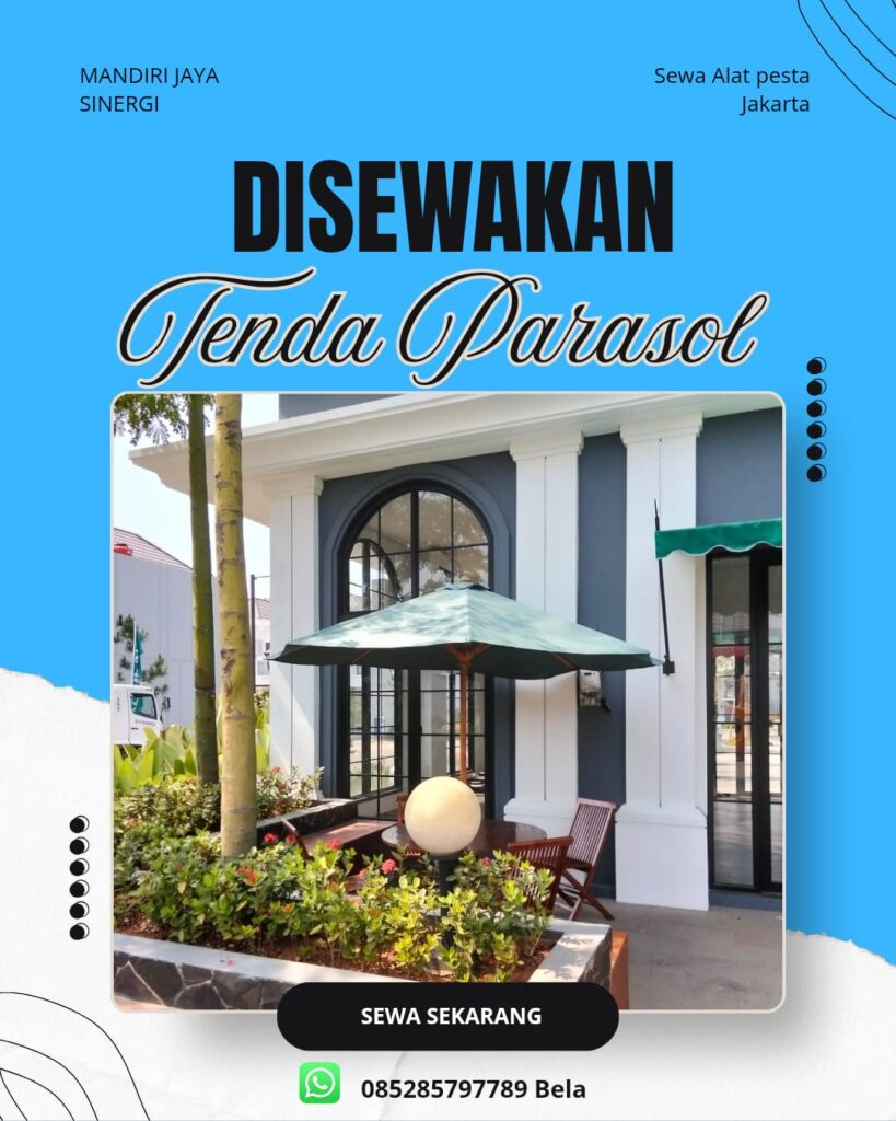 SEWA TENDA PARASOL JAKARTA HARGA TERJANGKAU