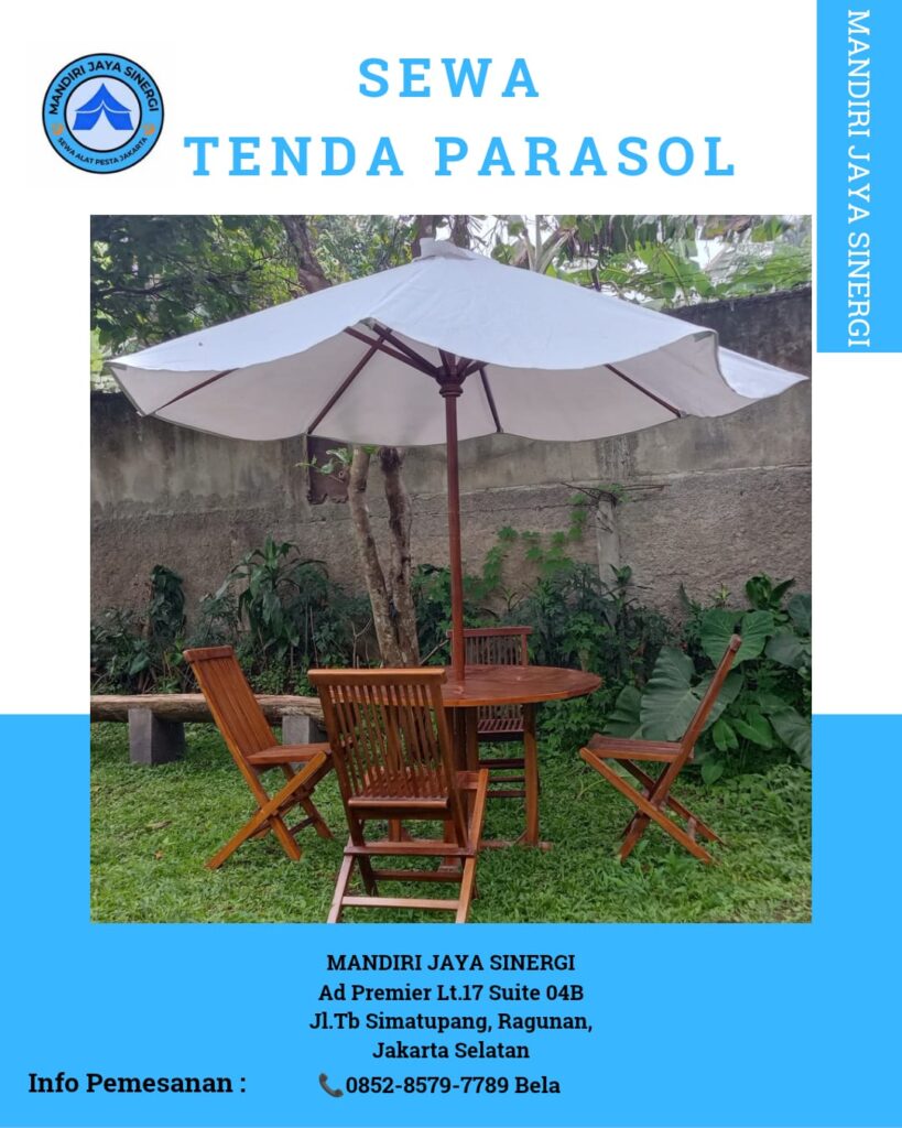 SEWA TENDA PARASOL JAKARTA UNTUK BERBAGAI ACARA OUTDOOR