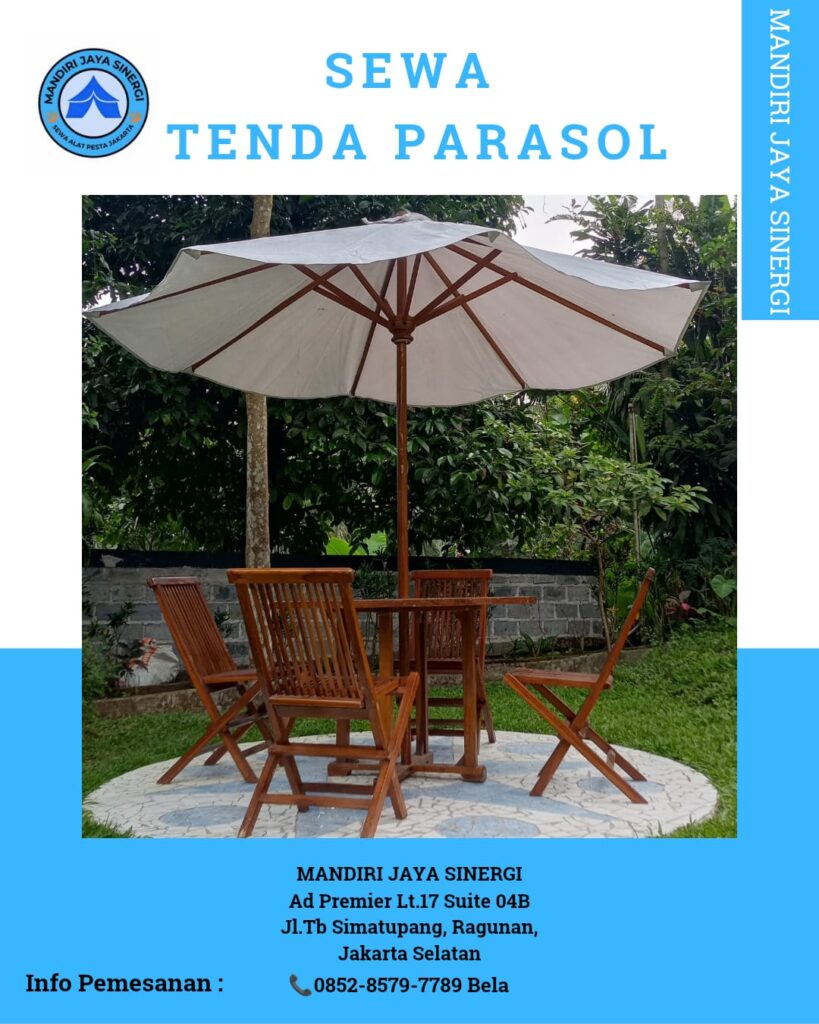 SEWA TENDA PARASOL JAKARTA UNTUK BERBAGAI ACARA OUTDOOR