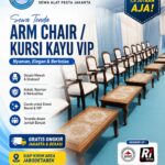 SEWA ARM CHAIR/KURSI KAYU VIP JAKARTA