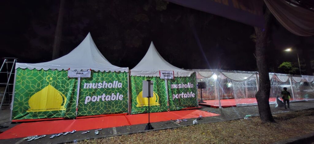 SEWA MUSHOLLA PORTABLE SIAP KIRIM AREA JABODETABEK